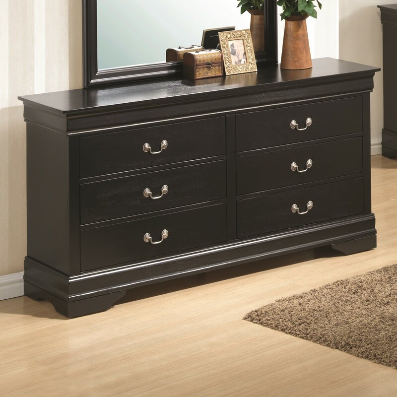 Glory Furniture Louis Phillipe Drawer Dresser Reviews Wayfair